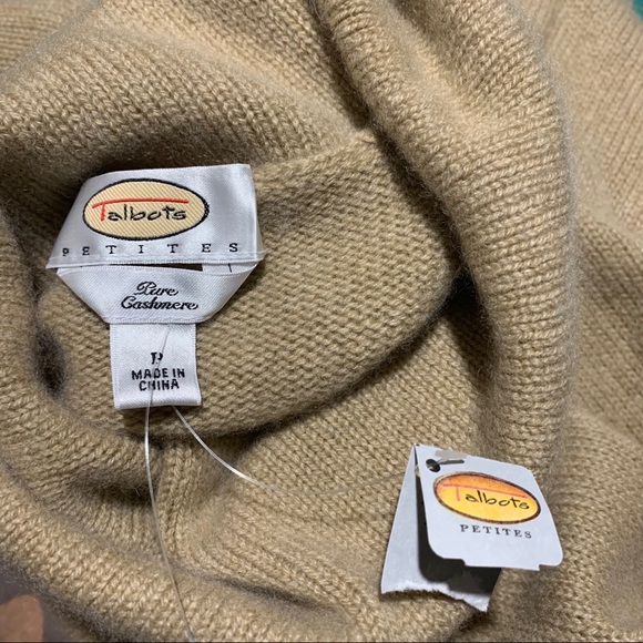 Talbots cashmere cowl sweater - Picture 3 of 6